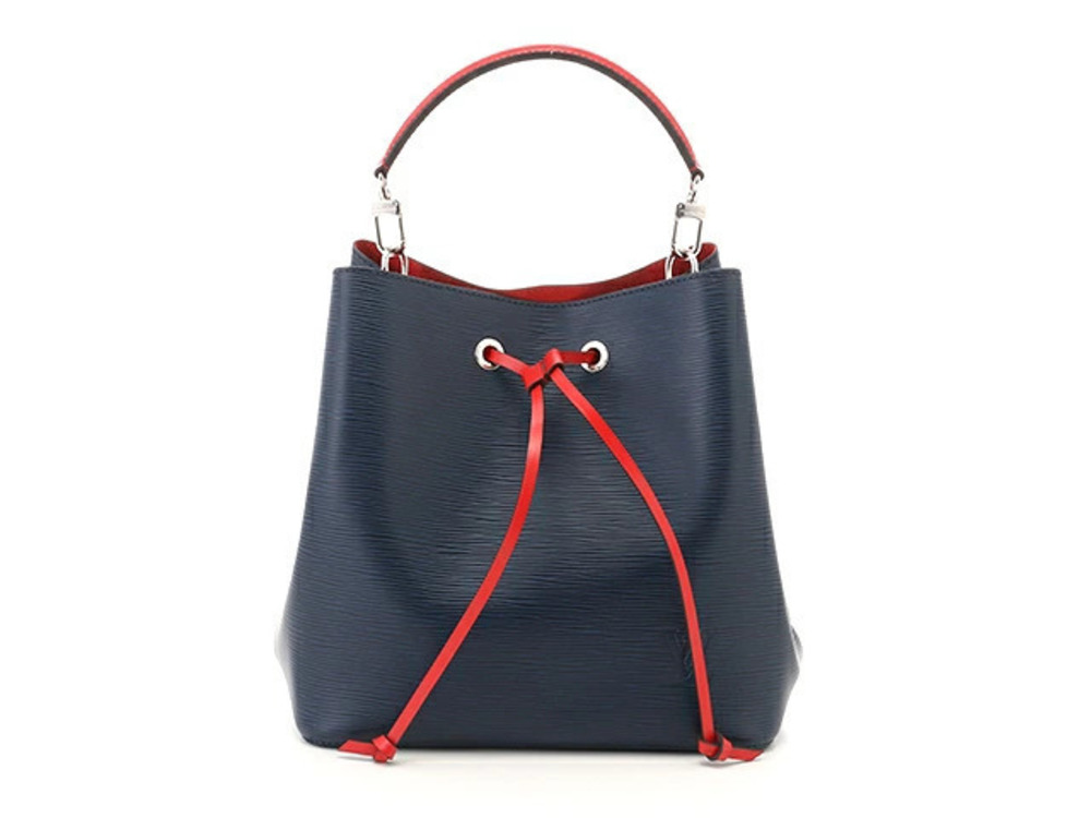 LOUIS VUITTON Bag Shoulder Neo Noe Epi Indigo Blue